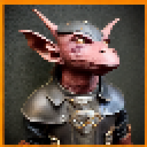 goblin in leather armor