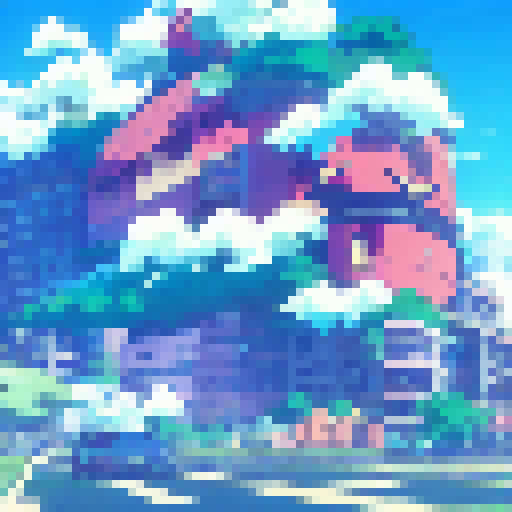 Food frenzy battle royale between overweight contenders with exaggerated features in vivid and vibrant anime style.