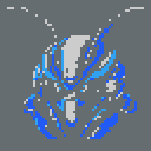 praying mantis helmet, retro 8-bit, intricate detailing, sharp angles, pixel art, 4 colors limit