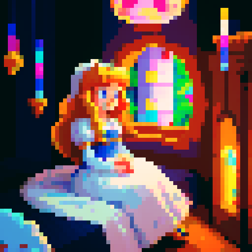 princess in the moon