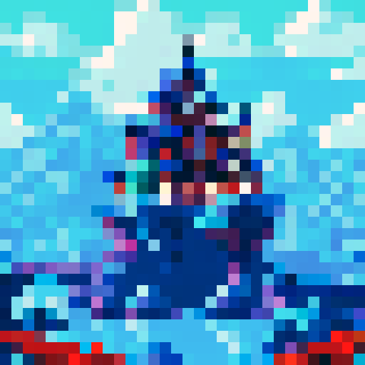 Kamoshida's palace but in 8 bit