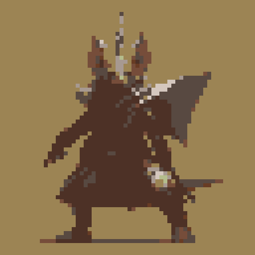 small fantasy icon of a ratman archer for use in a fantasy wargame