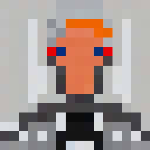 White-haired female hero in Castlevania Symphony of the Night style, with piercing blue eyes, holding a silver sword with glowing runes, standing against a blood-red moon with bats flying around her