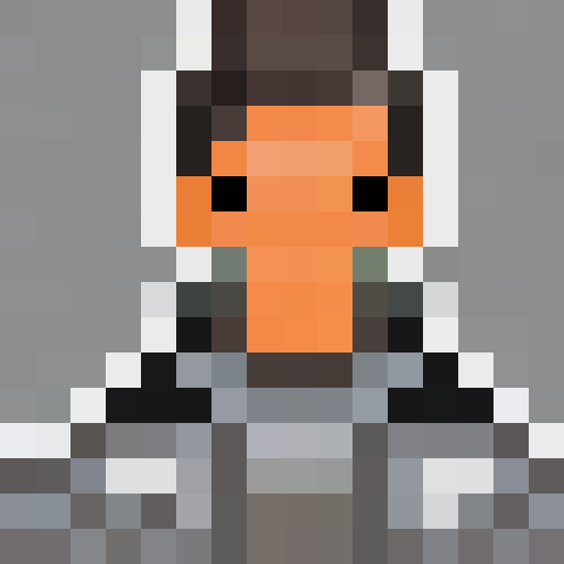 Police officer with a stern expression, donning aviator sunglasses and a bulletproof vest, in a pixel art close-up portrait