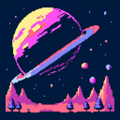 planet in space by kurzgesagt 