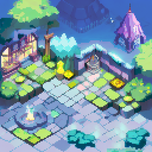 Brightly lit city skyline at night, towering skyscrapers reflecting colorful lights, creating a mesmerizing landscape portrait