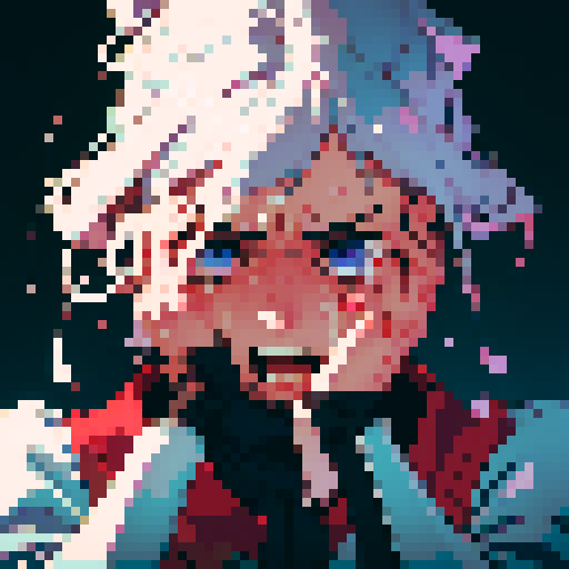 splitting headache, terrible head pain, insanity, crying, screaming, awful pain, waist-up image, hands on head, hands gripping head