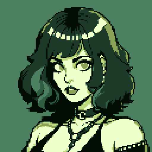 curvy, busty goth girl , whole head portrait, black hair, purple eyeshadow, red lipstick, wearing bikini, studded collar, glamour shot, vibrant srgb colors, edgy aesthetic