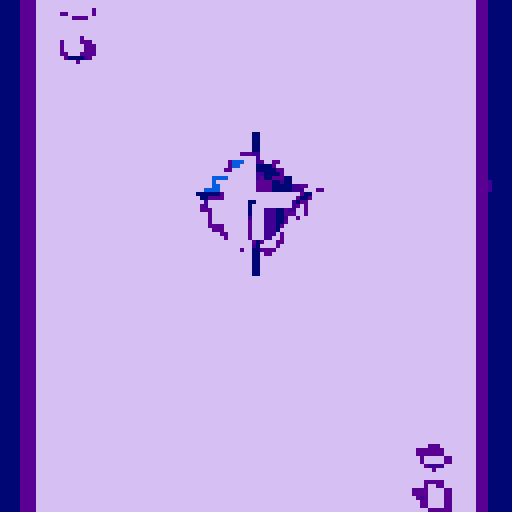 Create a purple amethyst gem in the center of the card