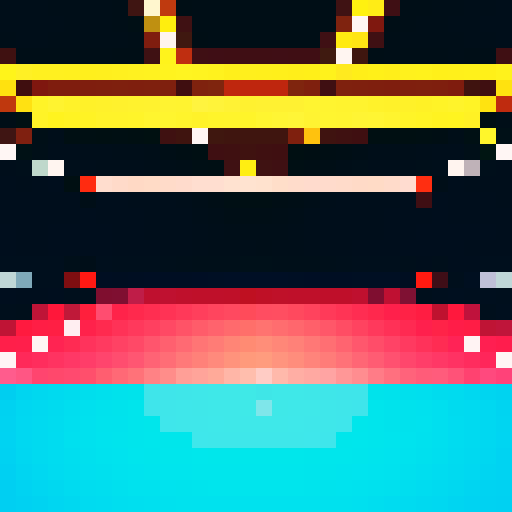 boxing ring inside a studio