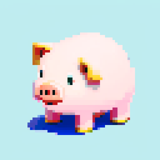 Pixel art snail sprite in a realistic pose, cartoony style, inspired by Super Auto Pets and Paper Mario, cute but not childish, no border, sRGB PNG