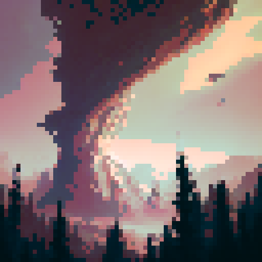 trees isometric view as forest