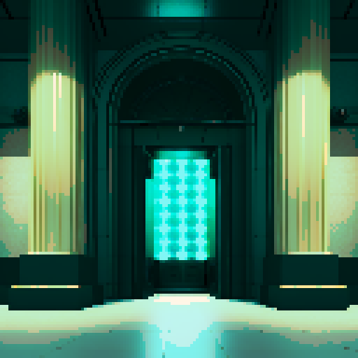 Imagine a big bank vault with lots of expensive artworks inside