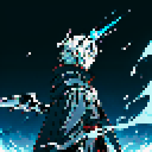 Man: Dressed in full armor and a helmet, exuding a domineering aura
Note: Kosen will use soul fire, specifically manifested as blue flames
Blasphemy Sword: A large sword made of gray black metal. The sword body flowed with disgusting viscous liquid and flickered with a faint soul fire.
2: Add a cloak to the back
3: A soul fire flickered in the armor and dissipated slightly outward, and the other half of the wings were replenished with soul fire.