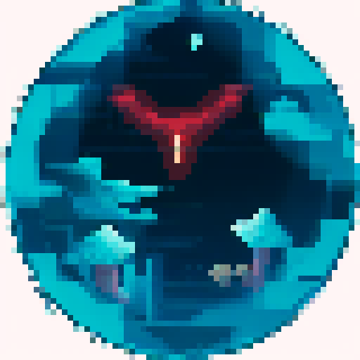 empty force field shaped like an orb