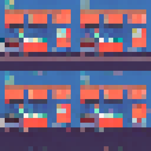 generate a sprite of a character walking left to right, then checking the fridge (fridge should be empty), then doing grocery,  then adding items to the cart and then checking out the items, then paying for the items with coins, then dicing vegetables, then boiling items, then mixing food, then serving food, then eating food, and then the character should be full.
