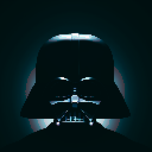 Darth Vader in a dark and obscure way in the dark ((extremely detailed and love deformations)) on the death star ((me extremely quality)) in 4k/8k detailed lighting and cinematic aspects