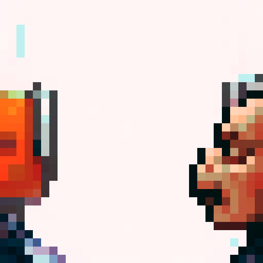 ninja character, Ninja Gaiden style, purple, green, black, game icon, 32x32 pixel art, sRGB, skill art, close up, portrait