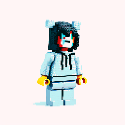 hoody pixel lego