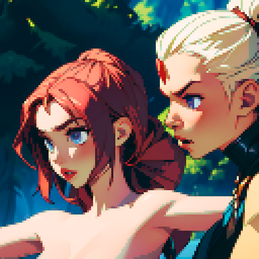 sexy, naked woman, sexual intercourse, sRGB, pixel art