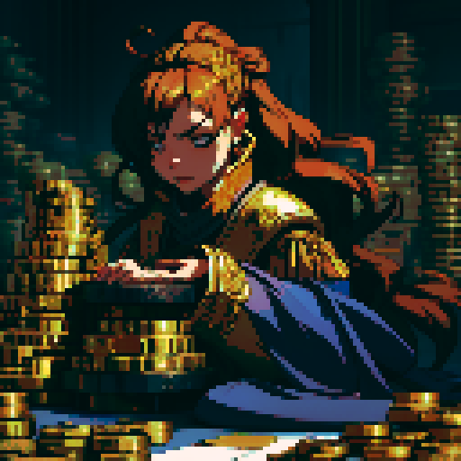 piles of gold coins