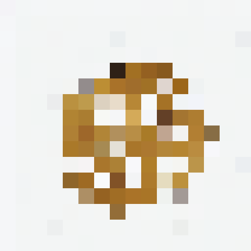 Gear, clock face, metal, shiny, intricate, gears interlocking, timepiece, gears rotating, 16x16 pixels, pixel art, game icon, close up, portrait, mechanical, time ticking