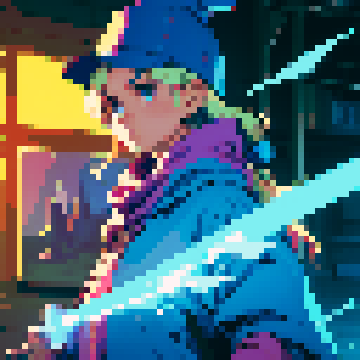 Mages using Casette tape to cast magic, 1980s style, industrial, felt hat, pixelfy