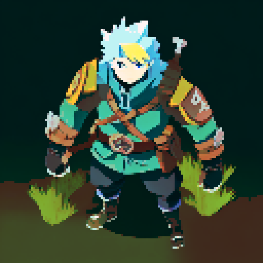 Hatake Kakashi with a black cat with yellow eyes on his shoulders in the himalayas