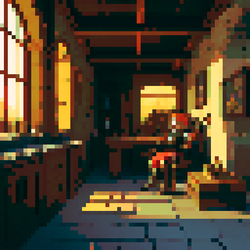 forge, smithing, building, inside, fire, instruments, medieval