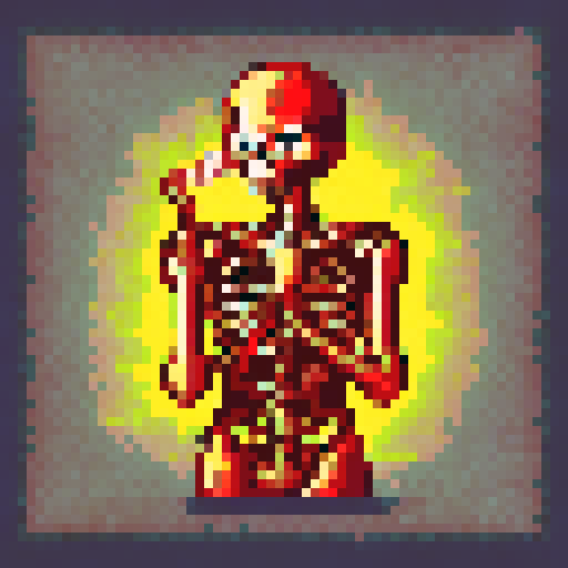 skeleton smoking weed