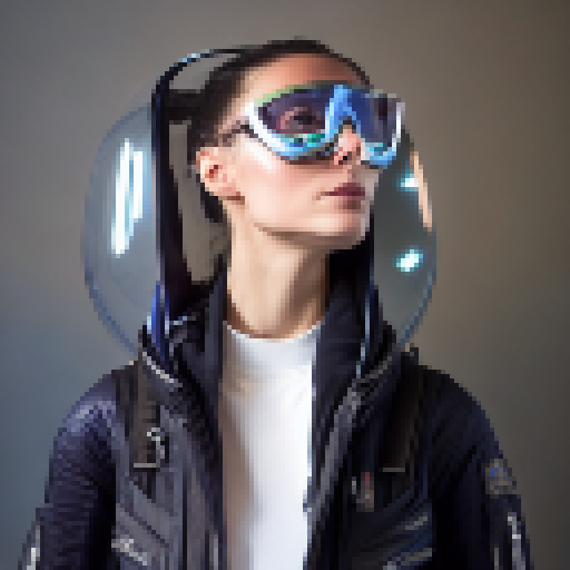 "Futuristic space explorer, clad in a cyber sleek suit, strikes a skydive pose while riding a ferocious beast through the infinite abyss of space, surrounded by neon lights and holographic projections."