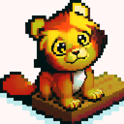 Golden lion tamarin, style game habbo hotel
