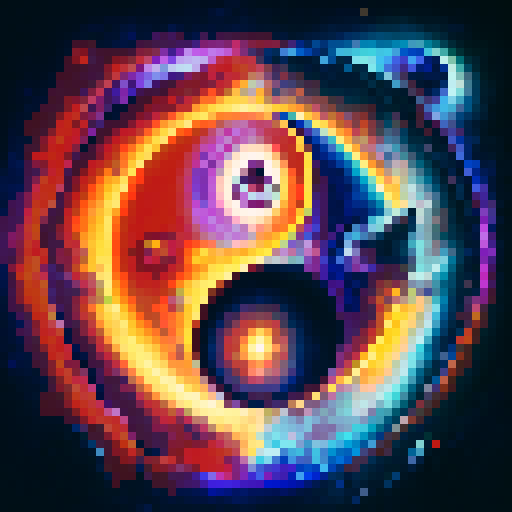 Create images with twinflames incorporated in the painting of yin and yang in middle and maybe gaia tree forming twinflames having their arms around yin and yang symbol?