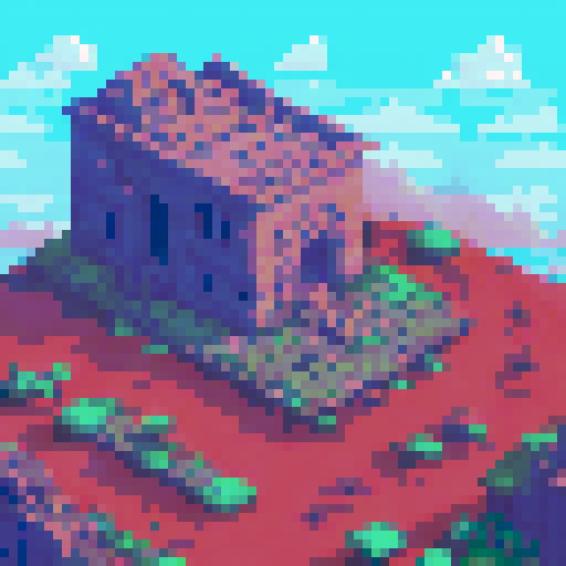 Top down Post apocalyptic ancient roman farmland rpg tileset