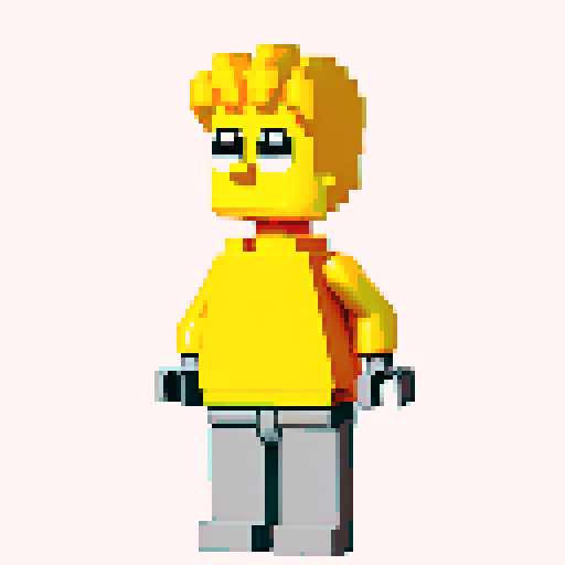 Simpons lego pixel