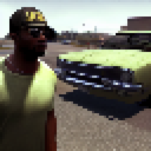 carl johnson in actor grand theft auto san andreas