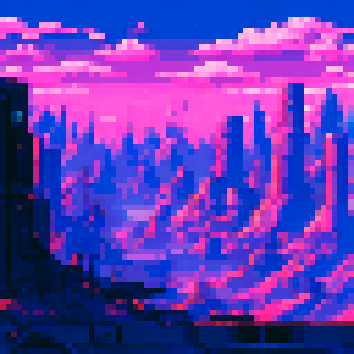 top down shmup. desolate futuristic city, dark colors