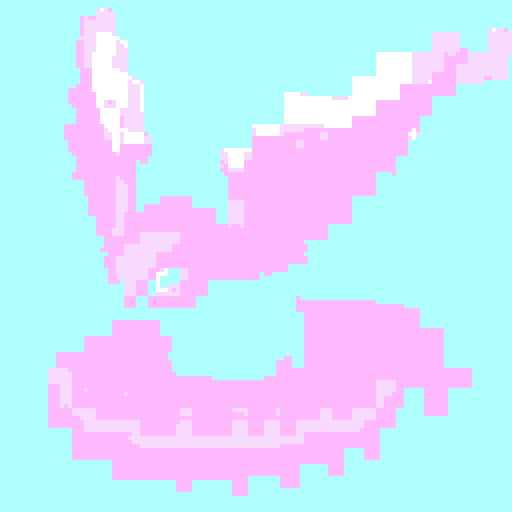 Terraria wings, only wings, vibrant colors, pixel art, transparent background, dynamic motion, sRGB