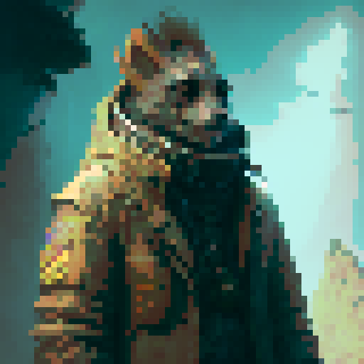 sailor profile, rugged, weathered, with a mysterious eye patch, adorned with intricate nautical tattoos, standing on a cliff overlooking a stormy sea, in a fantastical RPG world