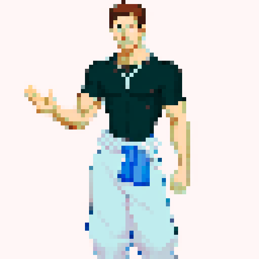 Pixel Art,Male