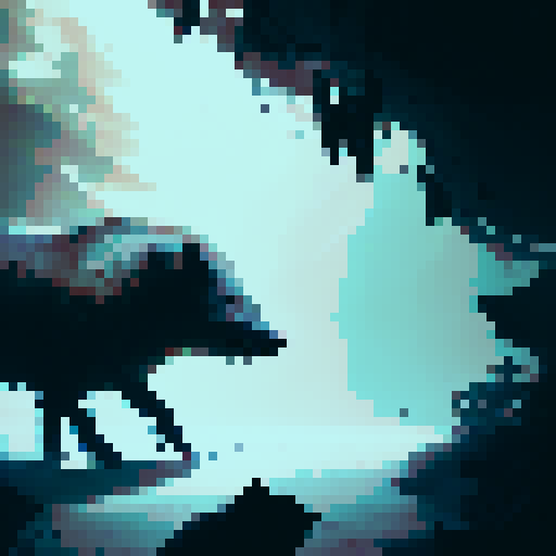 "Rustic watercolor". 

Wild Boar charging through a misty forest, leaves and branches flying as it rages forward with fierce determination.