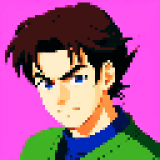 90s anime male jet fighter pilot 