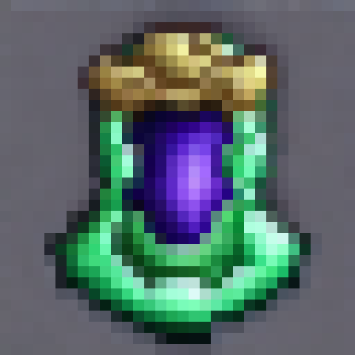 warlock helmet, green and purple void energy