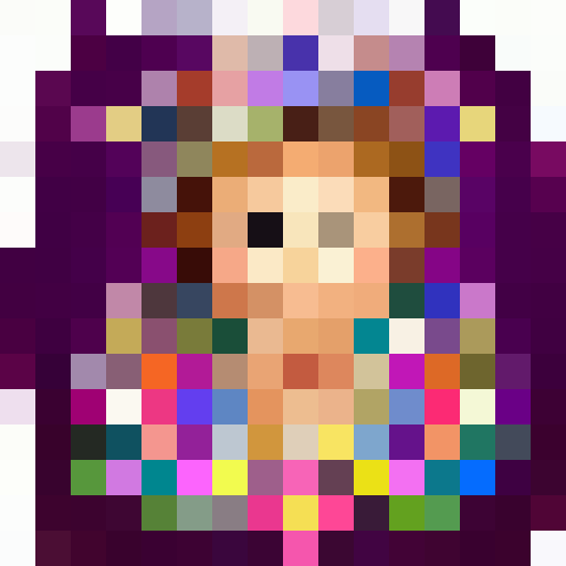 Create a regal landscape portrait of a queen wearing an ornate crown encrusted with shimmering jewels, standing atop a dewy knoll surrounded by a sea of vibrant wildflowers.