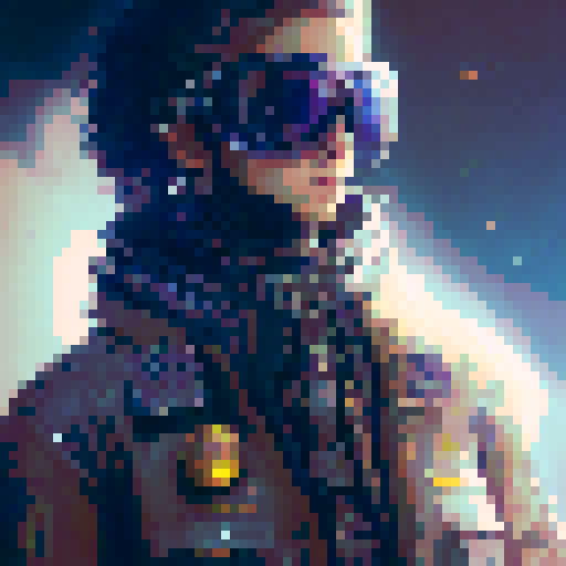 Steampunk hunter dressed with long coat with rifle on back and pistol on hand viewed from top down perspective