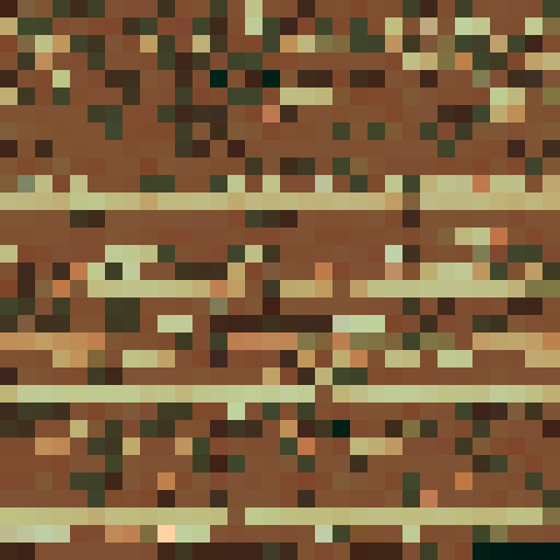 Create a Minecraft texture for a block that extracts sap from logs and leaves