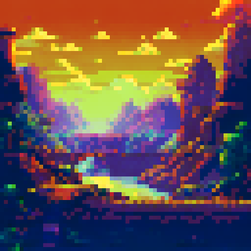 pixel art of final fantasy character, a lancer, full body