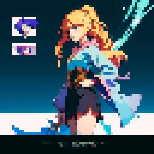 Legendary Anime girl wizard