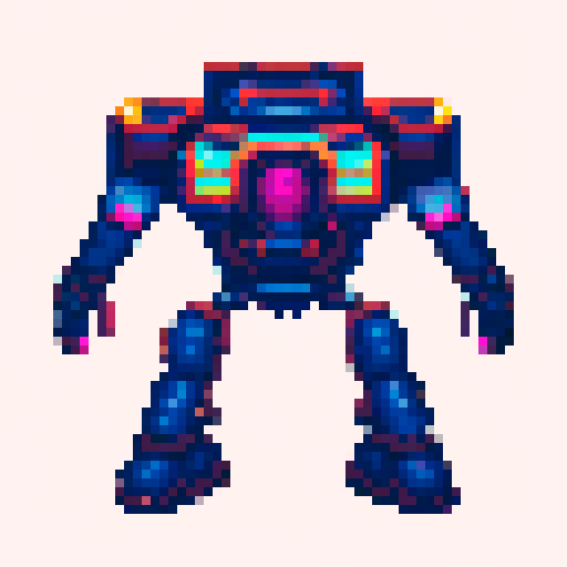 Top down space mech