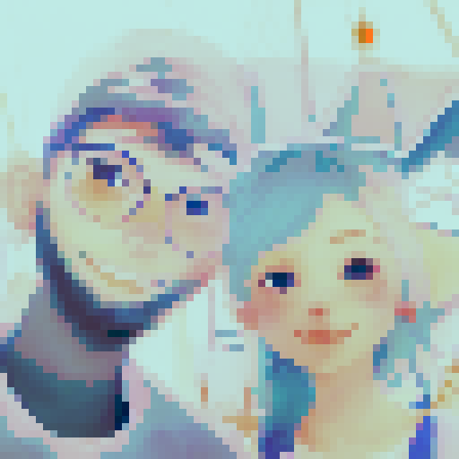 Deep blue sea and sky, a happy couple strolling on 520 Valentine's Day, captured in a serene landscape portrait.